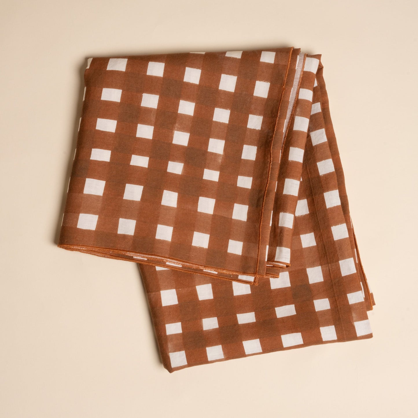 Crosshatch Linen Tablecloth