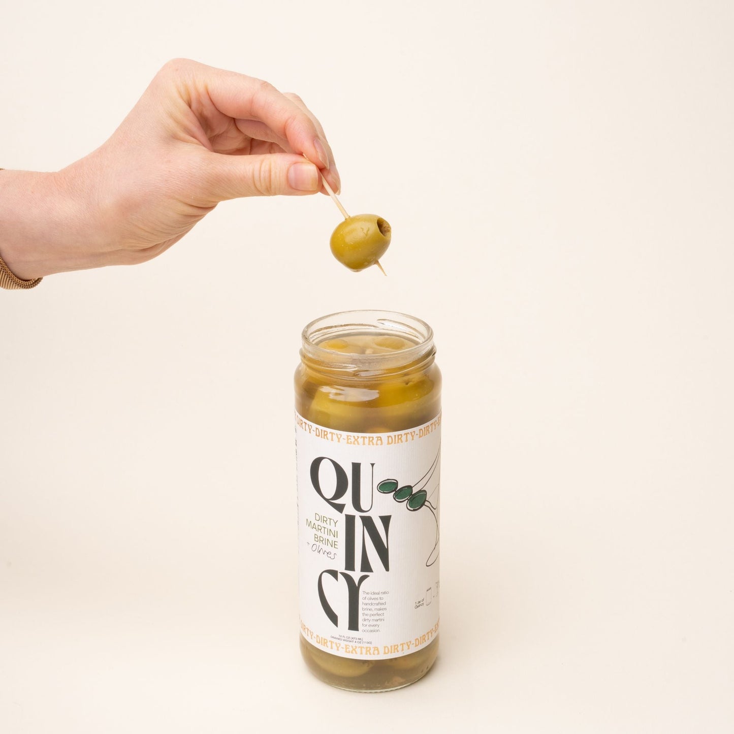 Quincy Brine & Olives