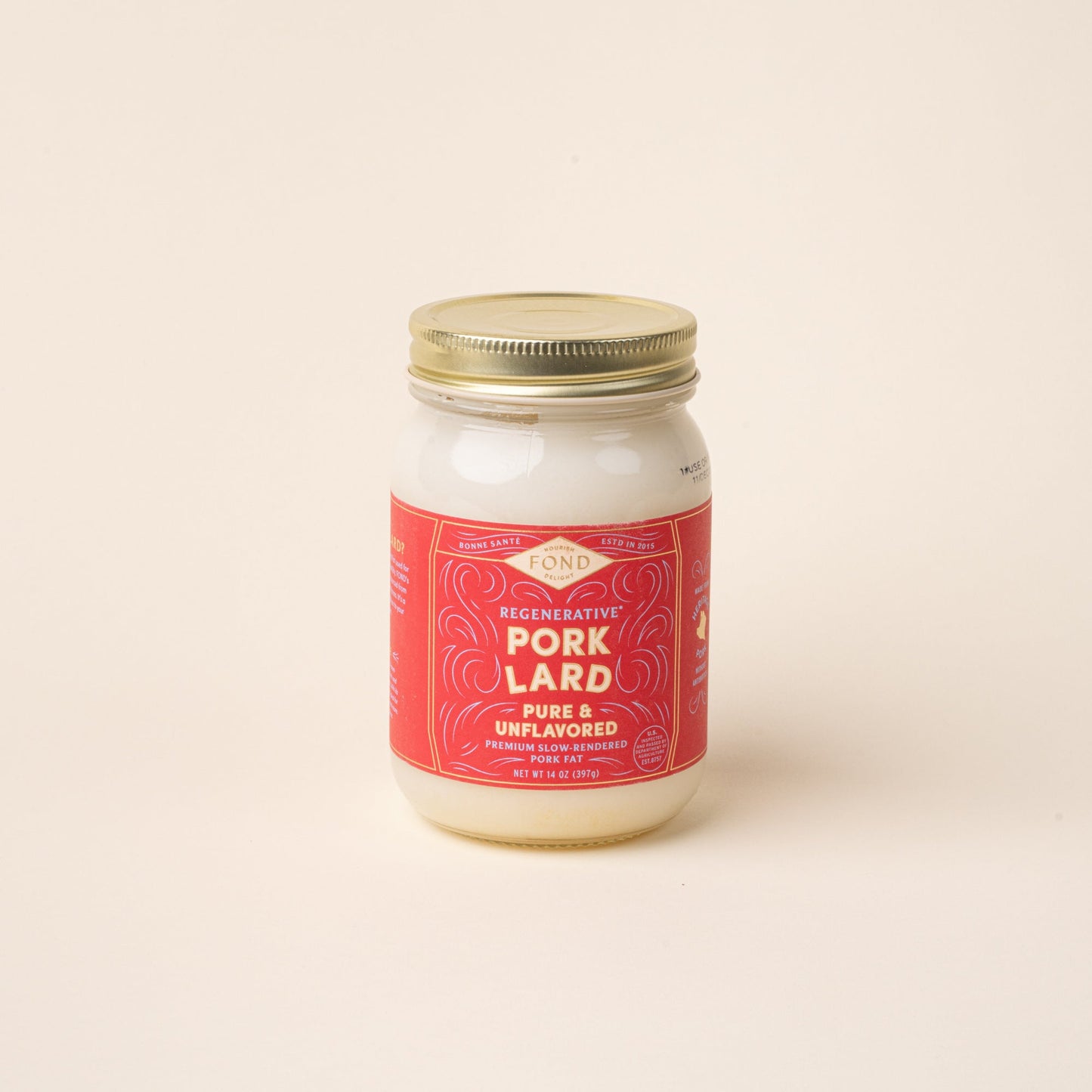 Regenerative Pork Lard