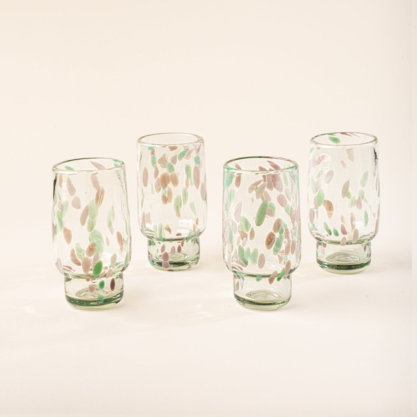 Dappled Glassware
