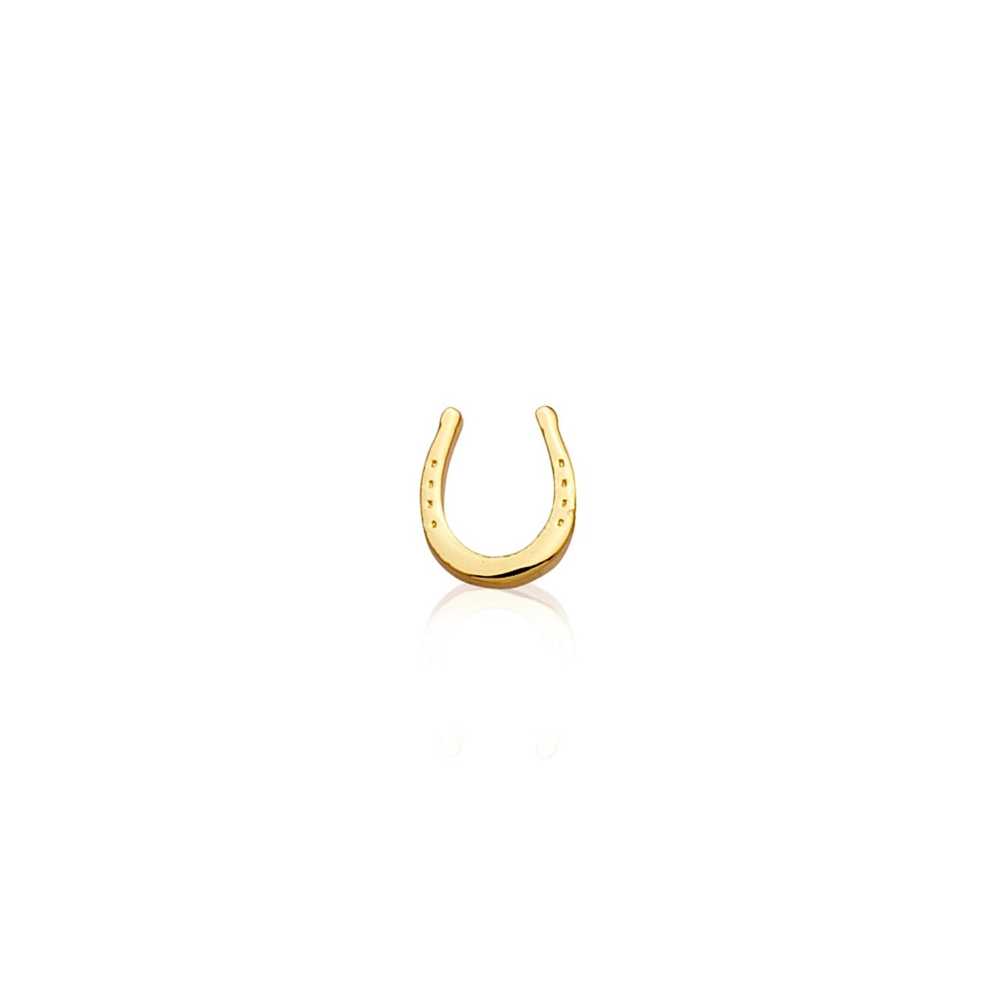 Made Mine Charms - Horseshoe Charm (Gold)