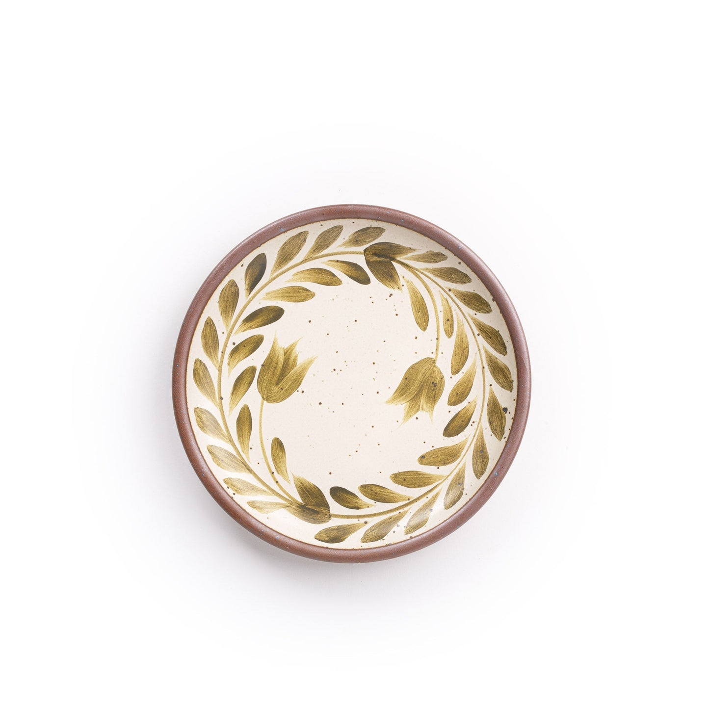 Hand Painted Side Plate, Tulip Crown
