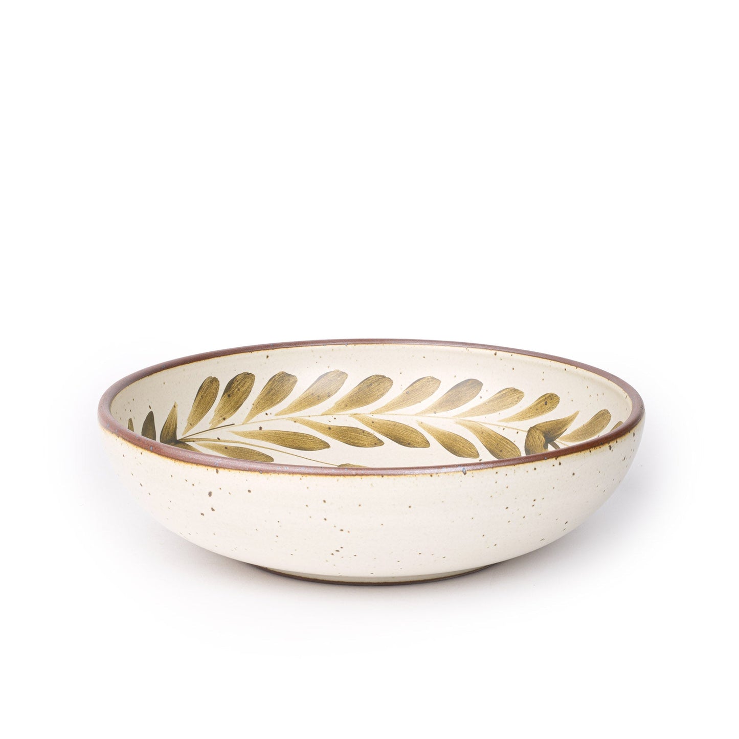 Hand Painted Weeknight Serving Bowl, Tulip Crown