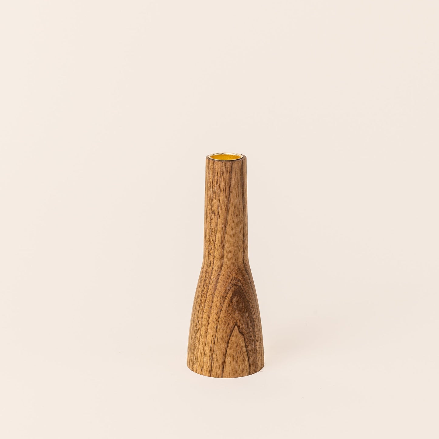 Butternut Wood Candle Holder