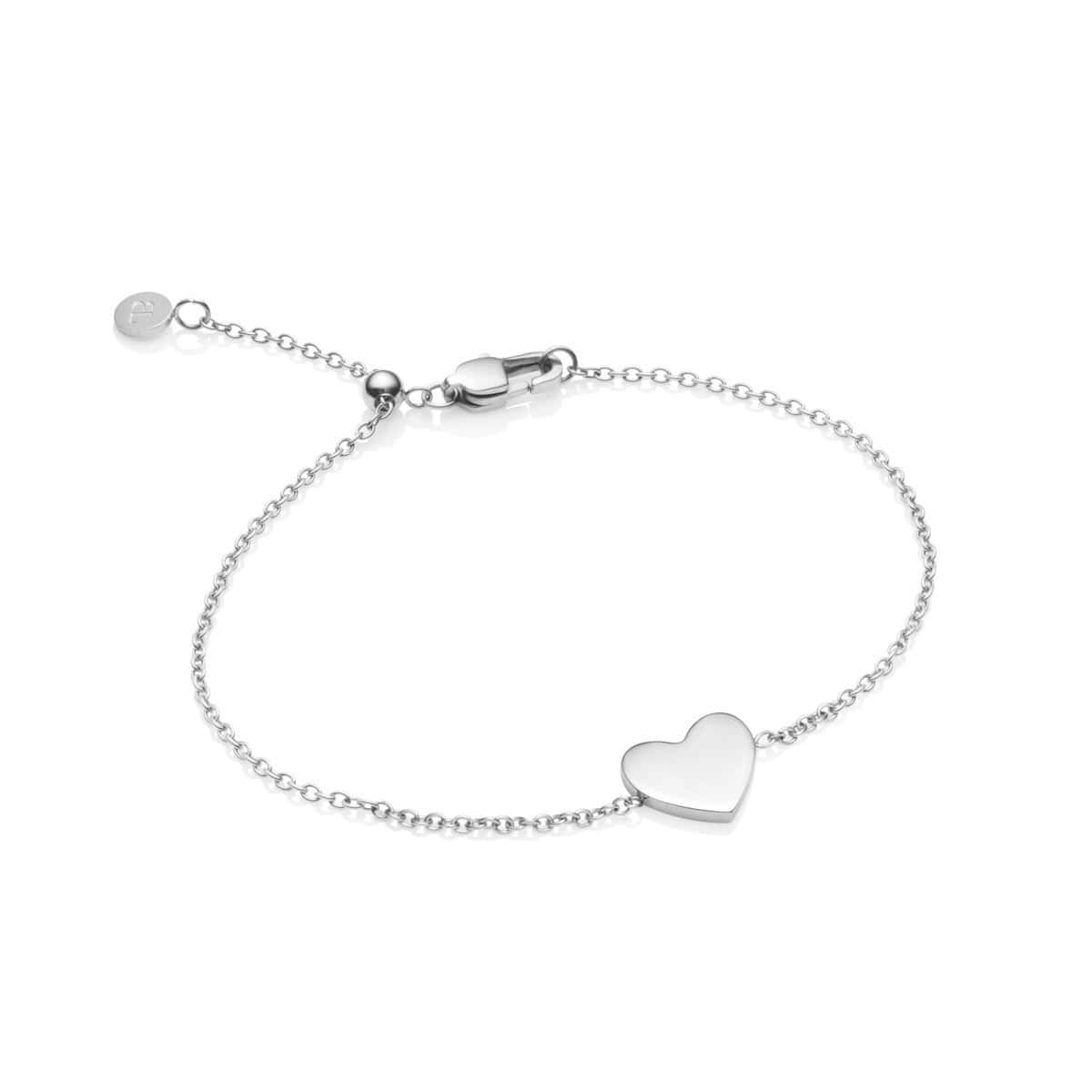 Made Mine Heart Bracelet (Silver) - Worth £49