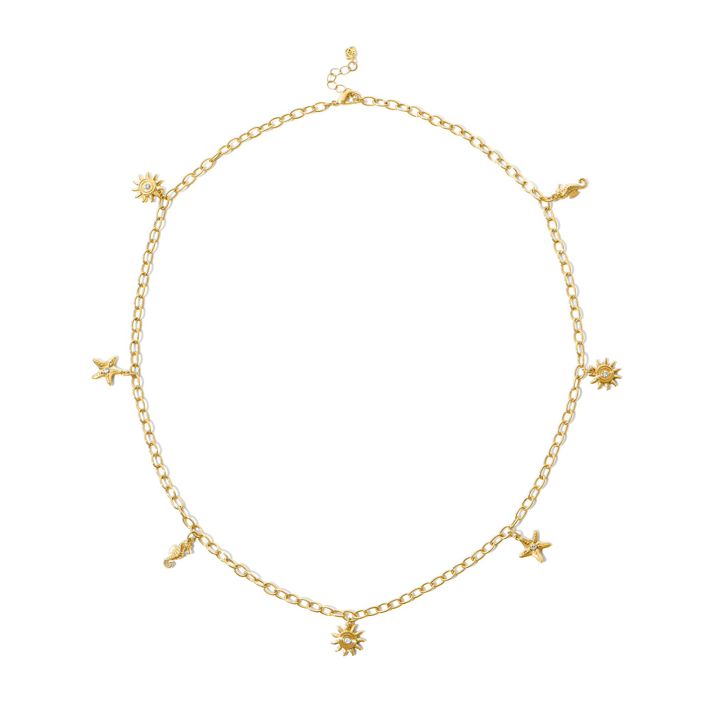 Summer Icon Hat Chain (Gold)