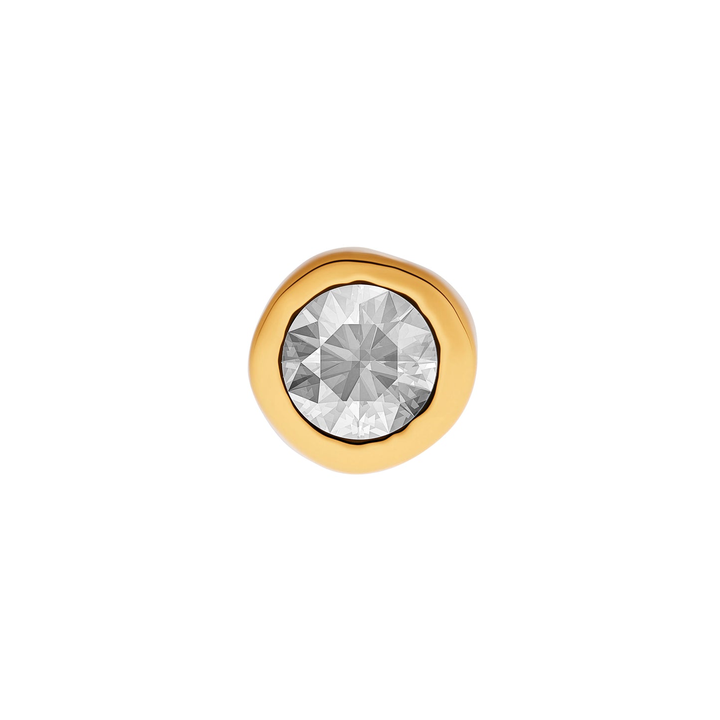 Fine Molten Birthstone Bracelet (Gold)