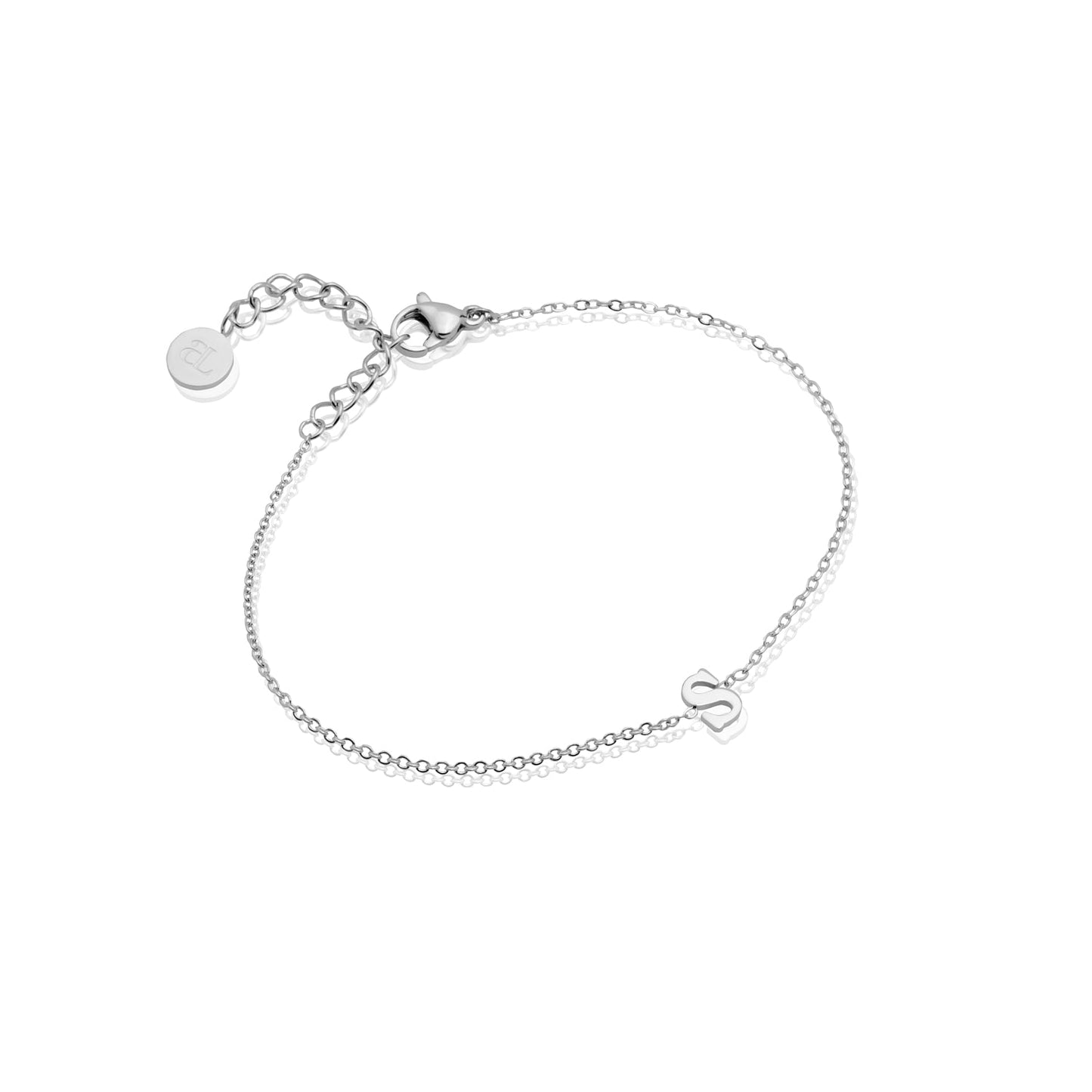 Mini Initial Necklace (Gold)
