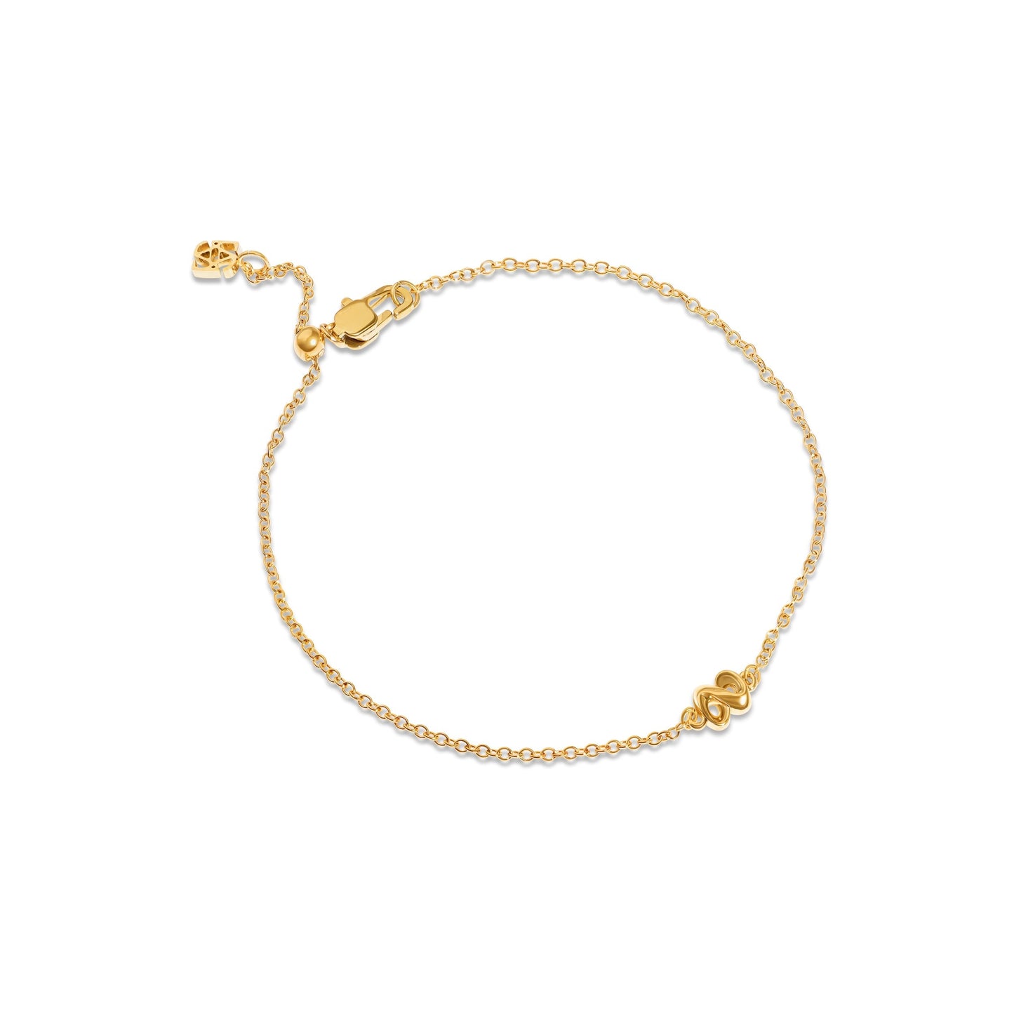 Infinity Bracelet (Gold) - Worth £49