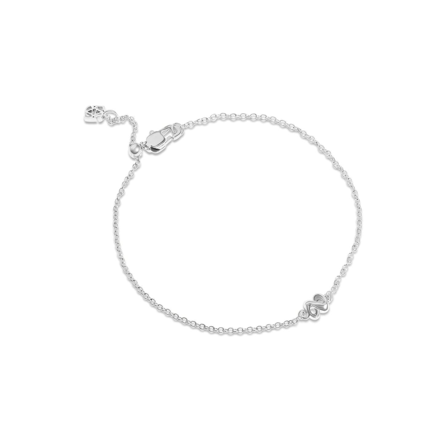 Infinity Bracelet (Silver) - Worth £49