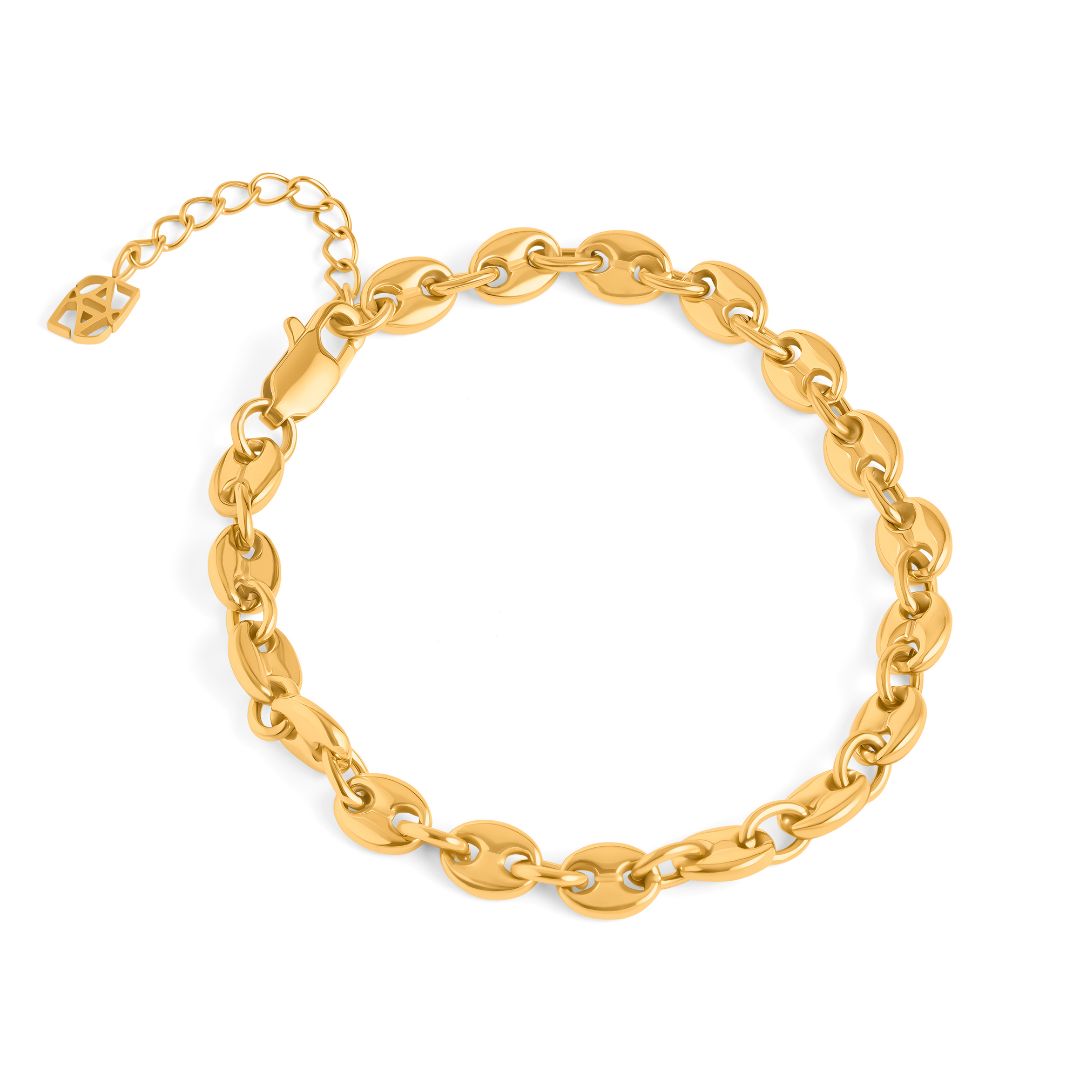 Mariner Chain Bracelet (Gold)