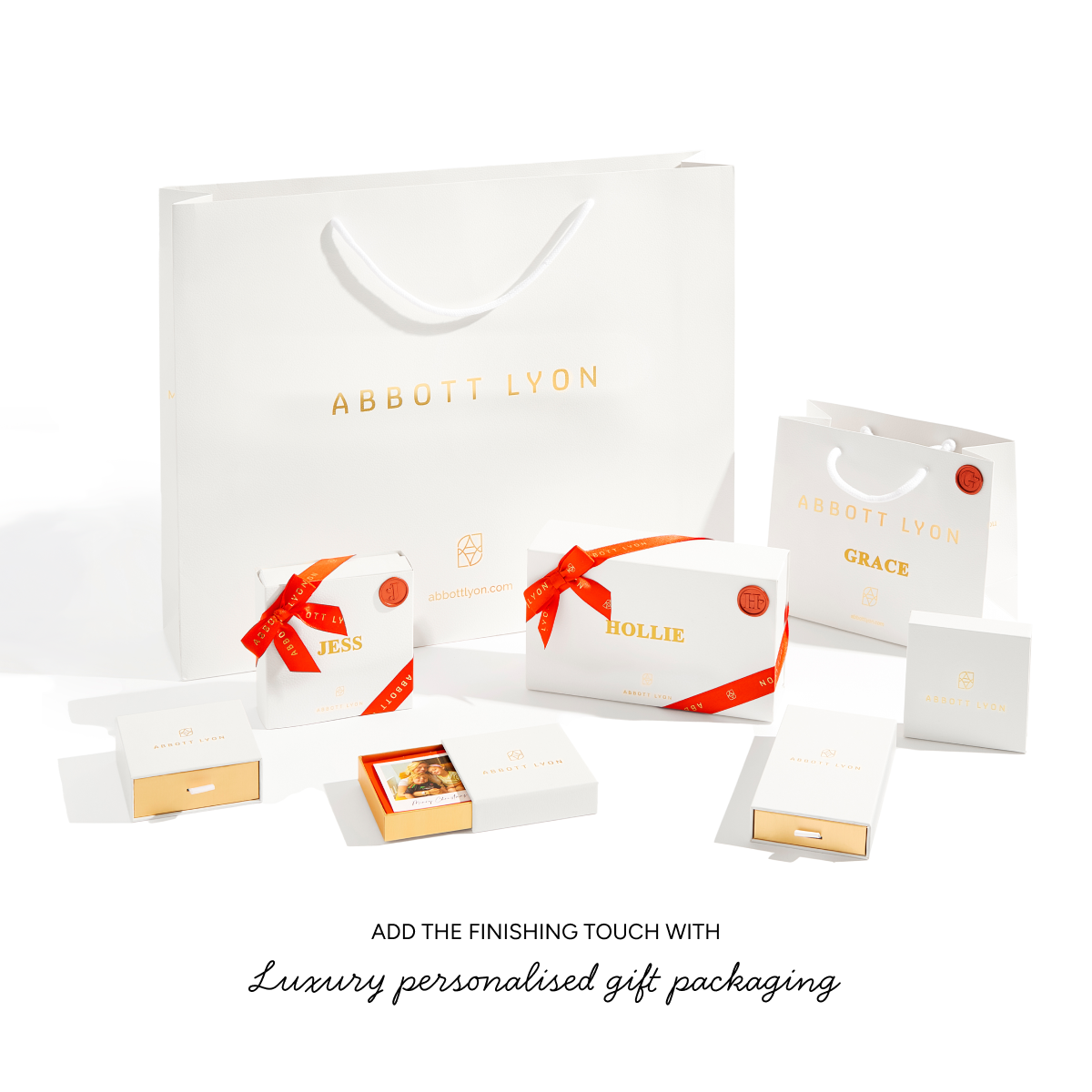Multi Pastel Mini Hearts Necklace (Gold)