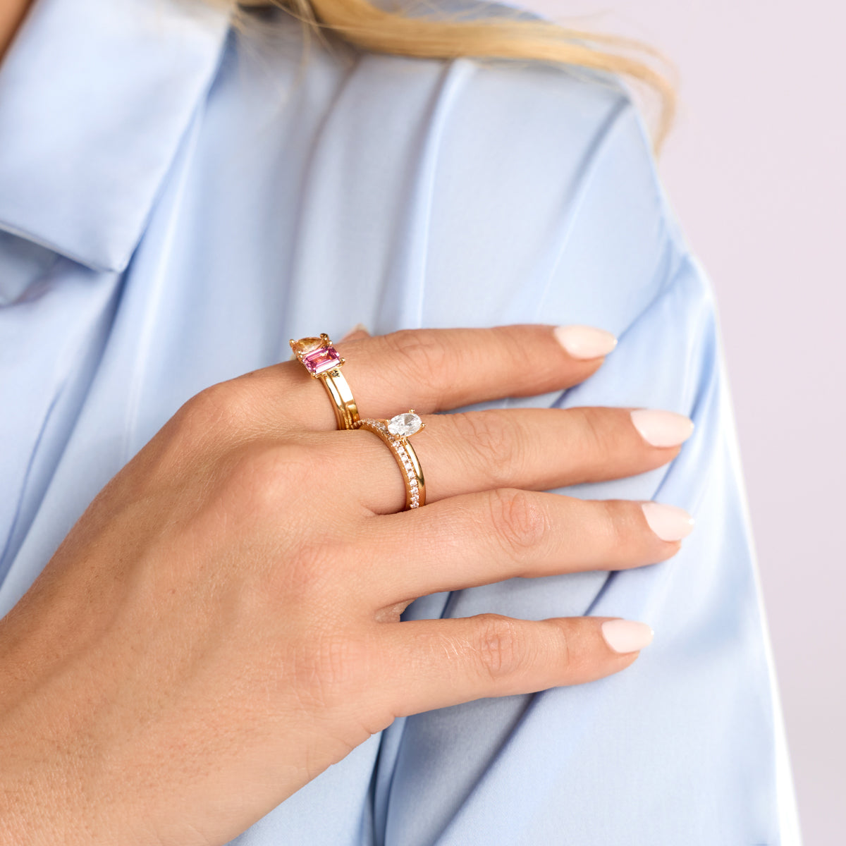 Birthstone Oval Legacy Ring 1ct (Gold)