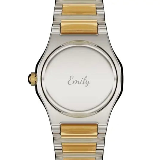 Sports Luxe Watch (Two Tone)