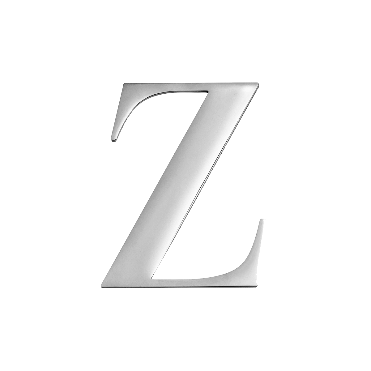Silver Small Metal Letter
