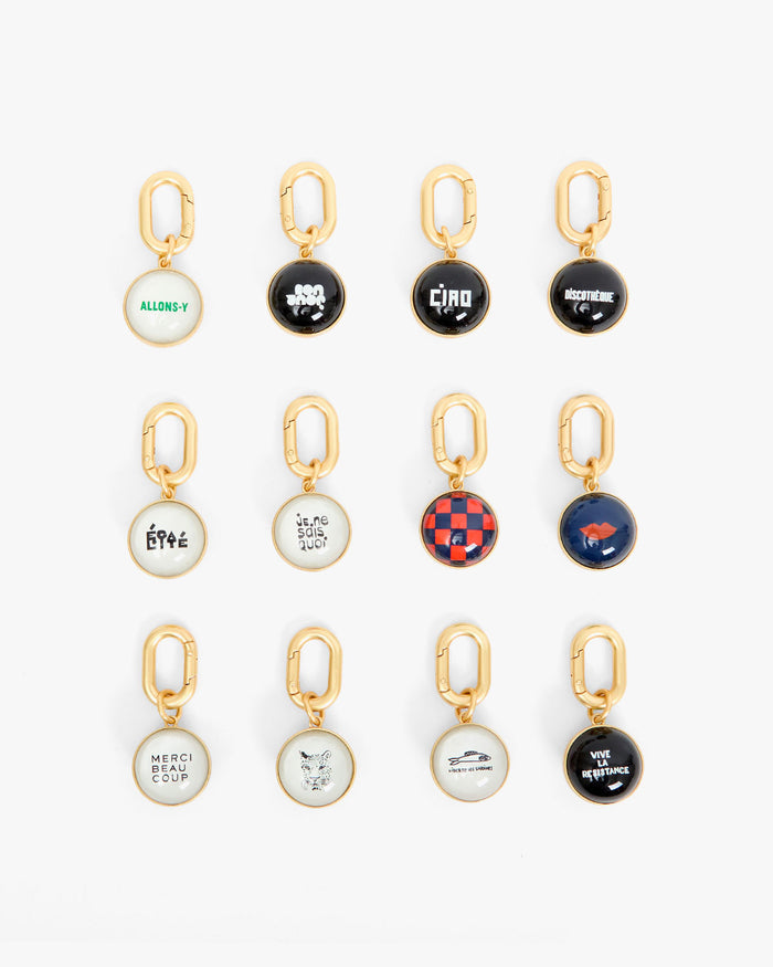 Alphabet Fob back views