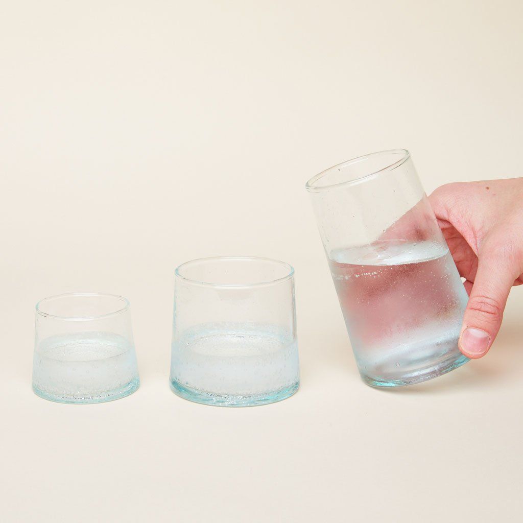 Recycled Moroccan Glassware