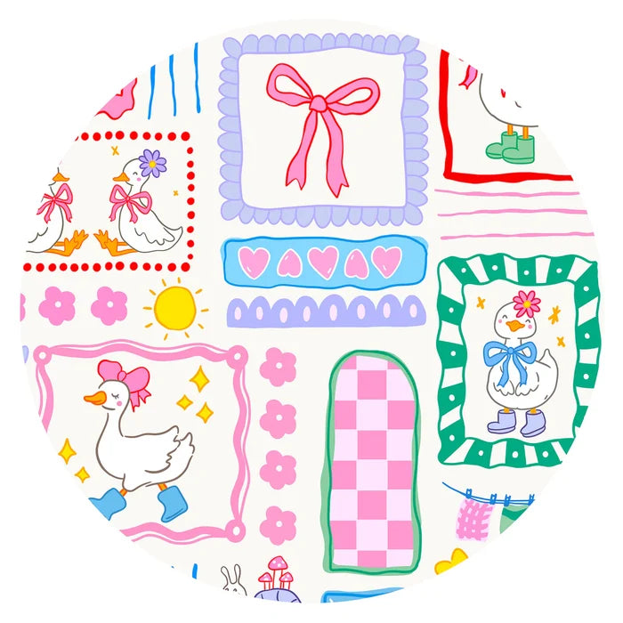 Patch & Puddle Bamboo Zipper Romper Pajamas