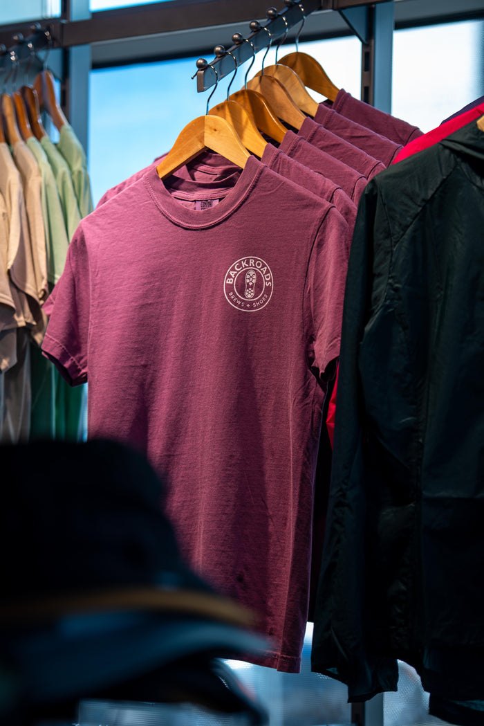 Unisex BackRoads Small Logo Tee