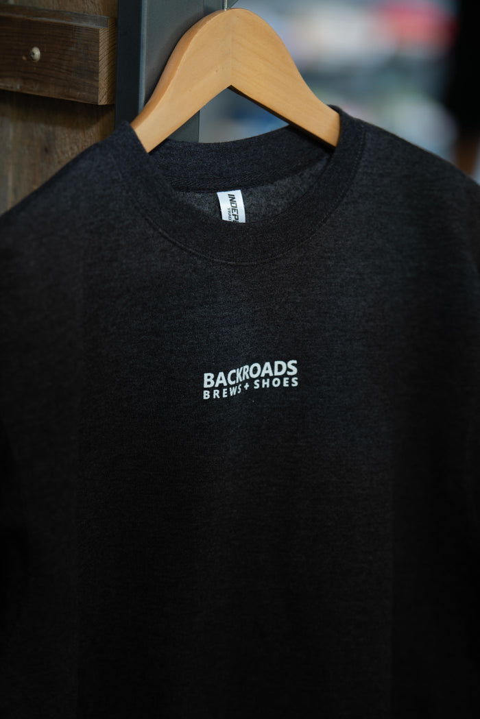 Unisex BackRoads Word Logo Crew Sweater 2.0