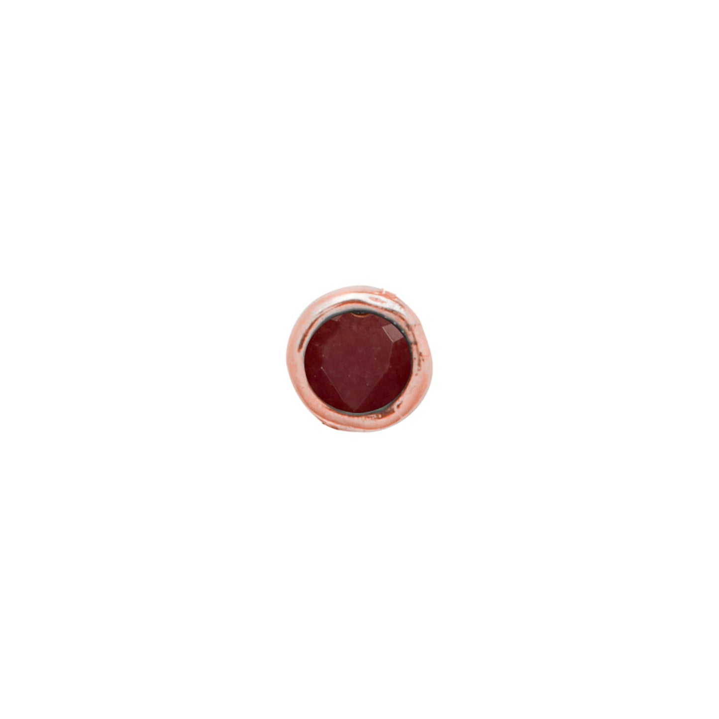 Made Mine Charms - Round Birthstone Charms (Rose Gold)
