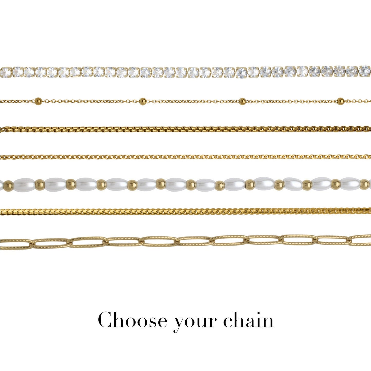 Mini Signature Name Bracelet (Gold)
