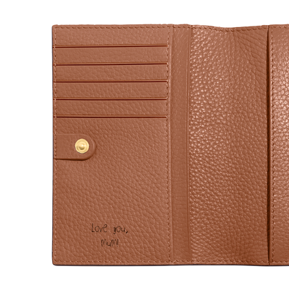 Leather Passport Holder (Tan)