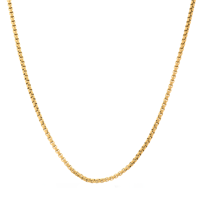 Box Chain Necklace (Gold)