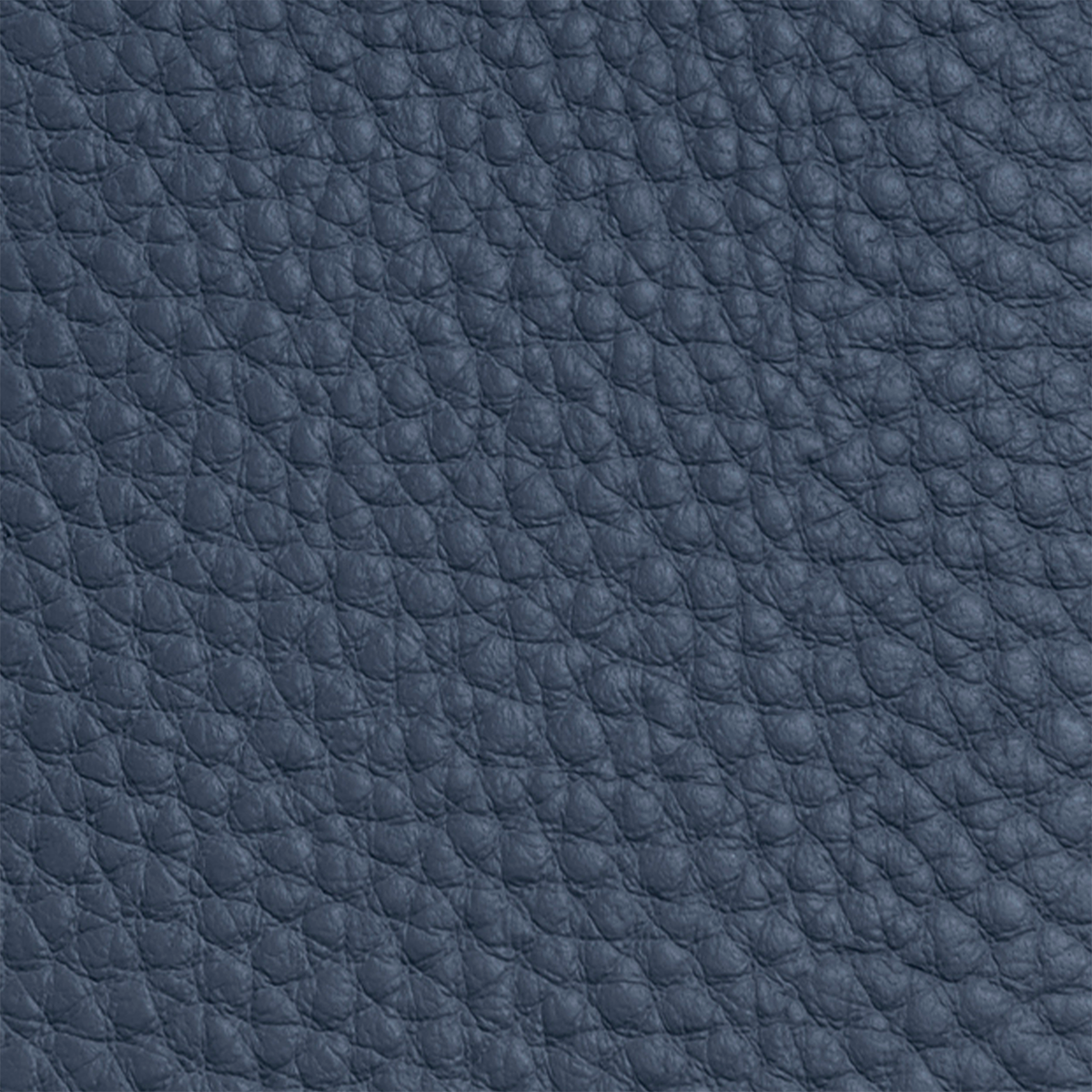 Leather Luggage Tag (Navy)