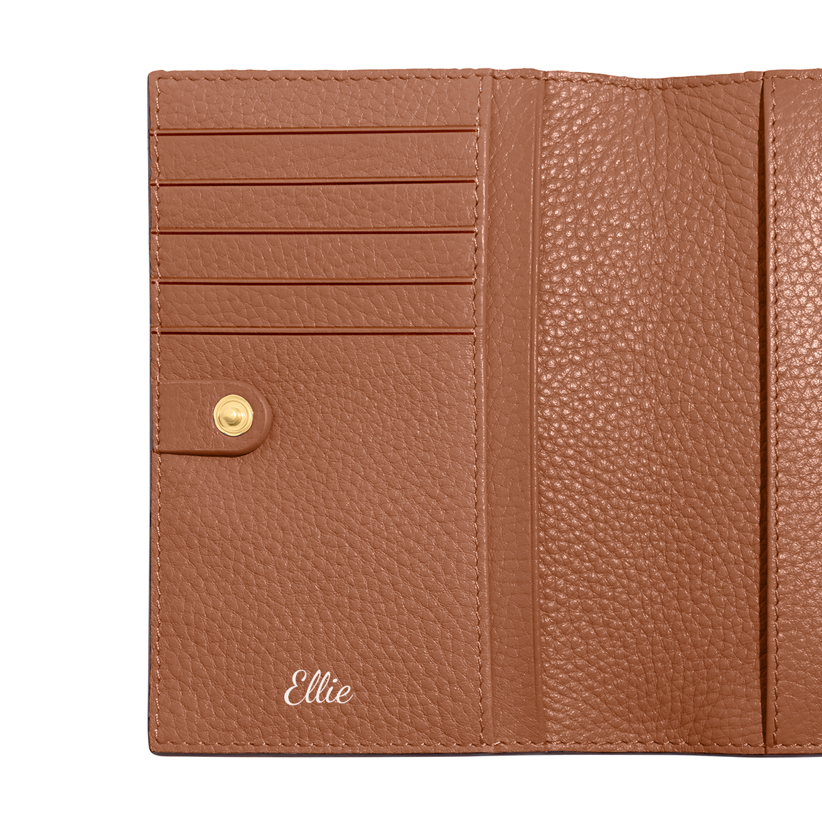 Leather Passport Holder (Tan)