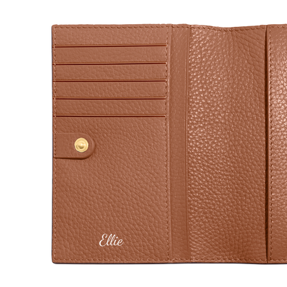 Leather Passport Holder (Tan)