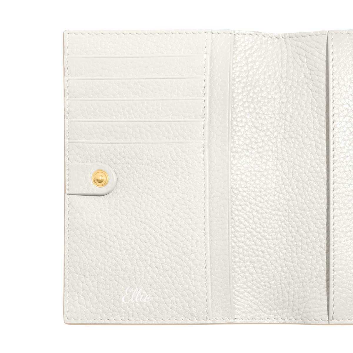 Leather Passport Holder (Ivory)