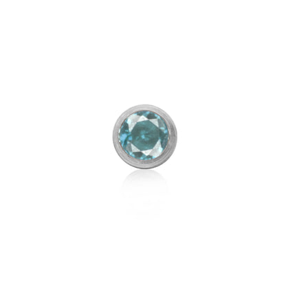 Stamped - Crystal Heart Birthstone