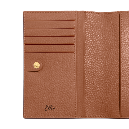 Leather Passport Holder (Tan)