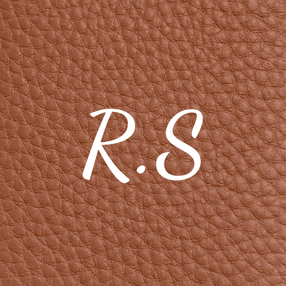 Leather Luggage Tag (Tan)
