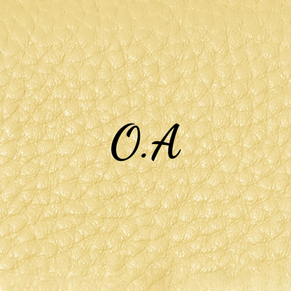 Small Vanity Cosmetic Bag (Butter Yellow)