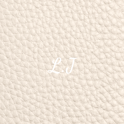 Leather Vanity Bag (Ivory)