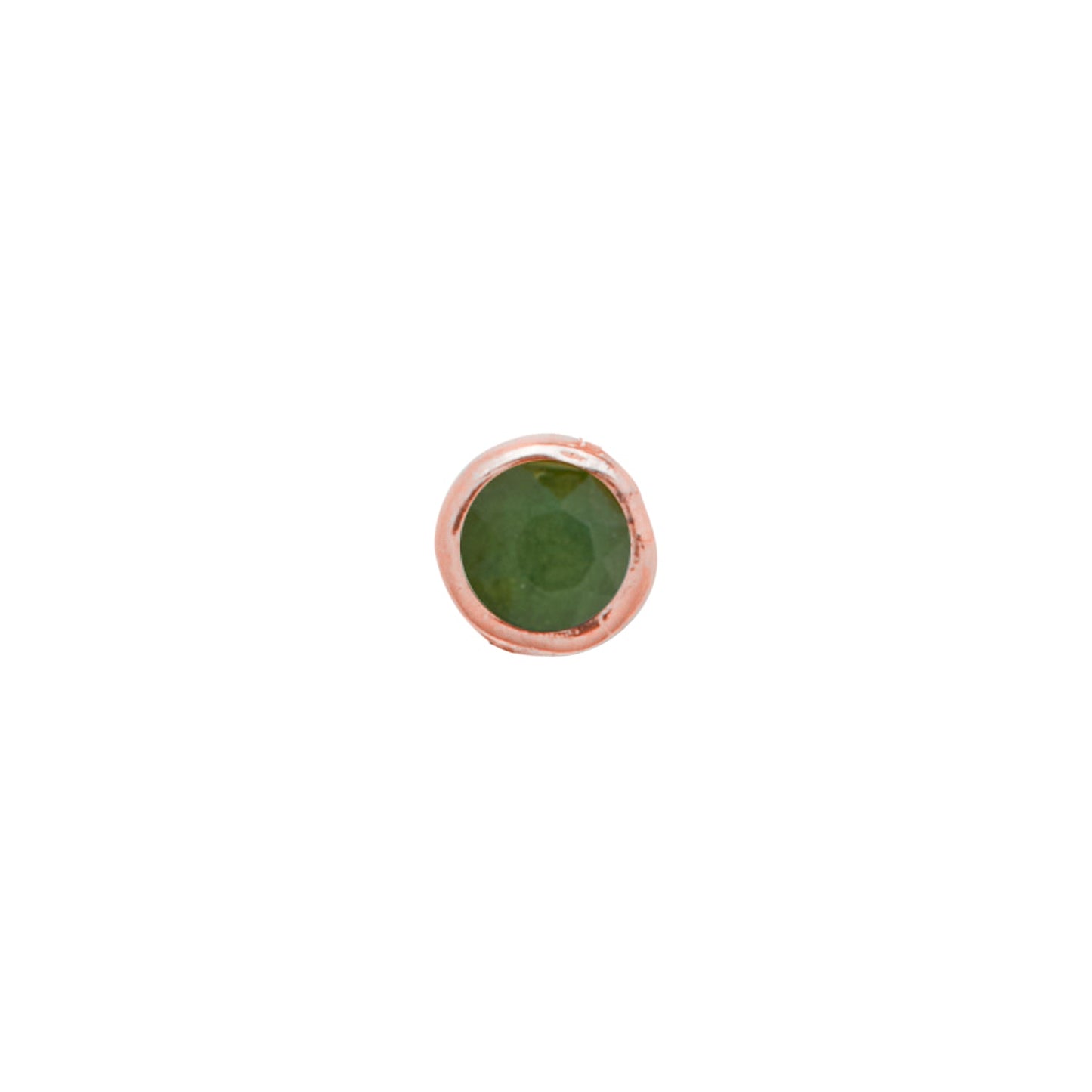 Made Mine Charms - Round Birthstone Charms (Rose Gold)