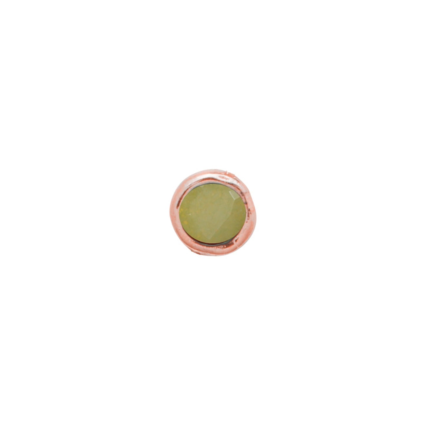 Made Mine Charms - Round Birthstone Charms (Rose Gold)