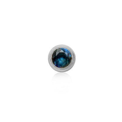Stamped - Crystal Heart Birthstone