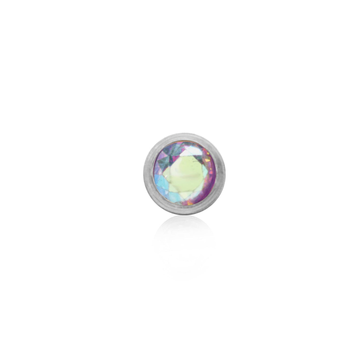Birthstone Huggie Hoops (Silver)