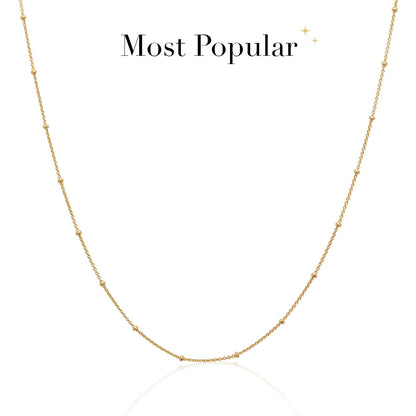Stories Mini Sphere Necklace (Gold)