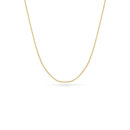 Layering Fine Chain Necklace 14-16 in (Gold)