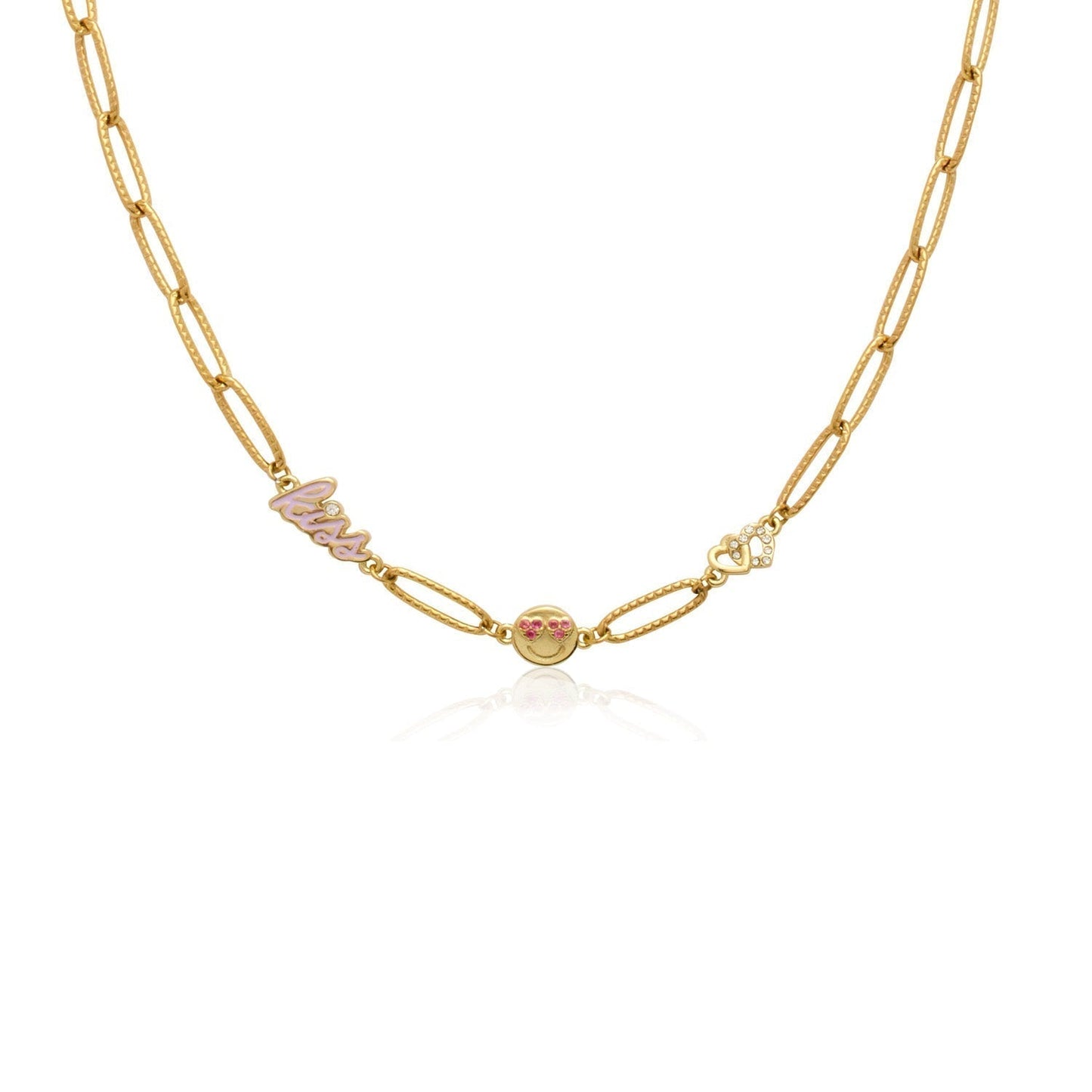 Made Mine Charm Necklace (Gold)