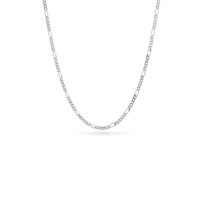 Floating Charm Heart Locket Necklace (Silver)