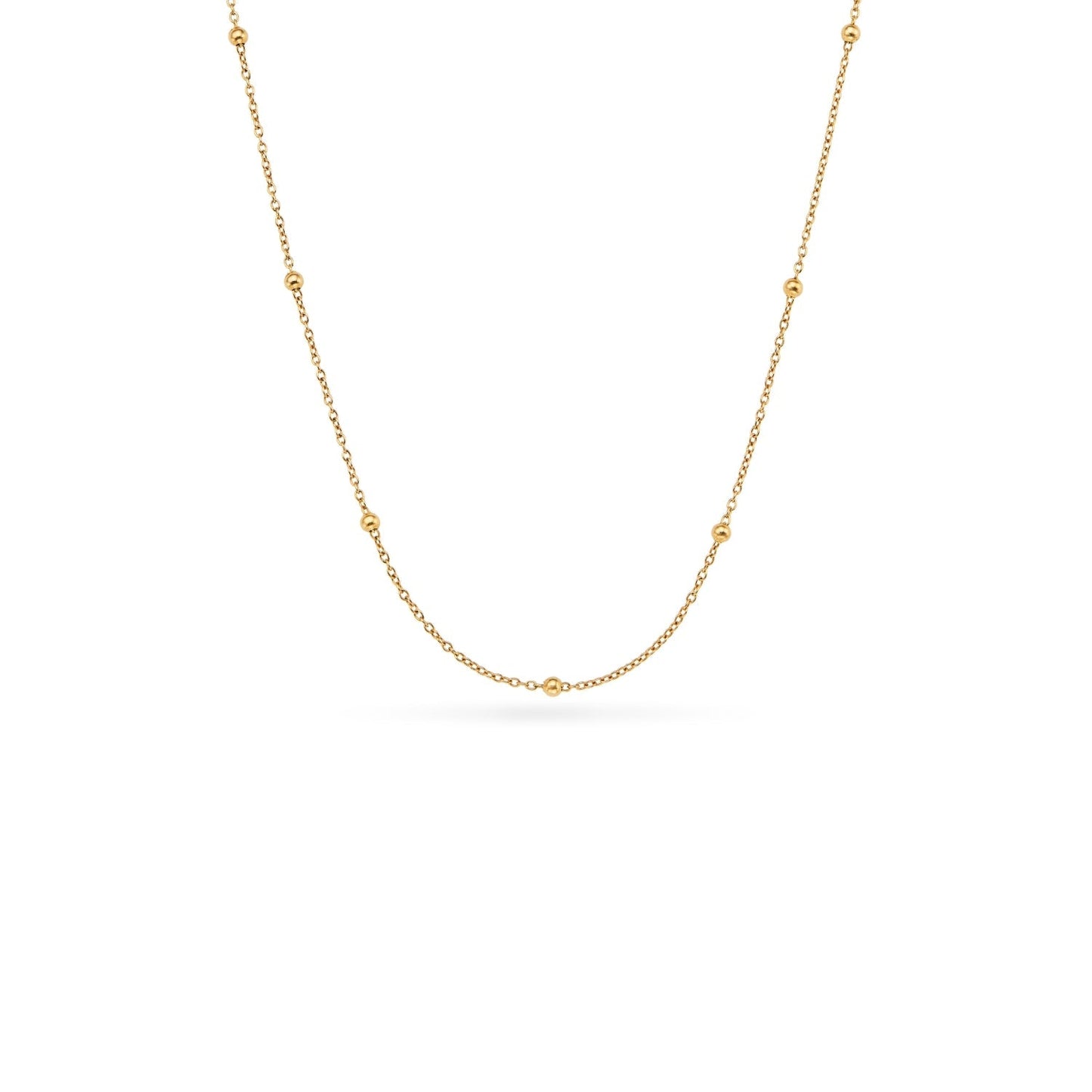 Ocean Pendant Necklace (Gold)