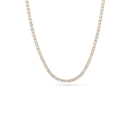 Entwine Initial Necklace (Gold)