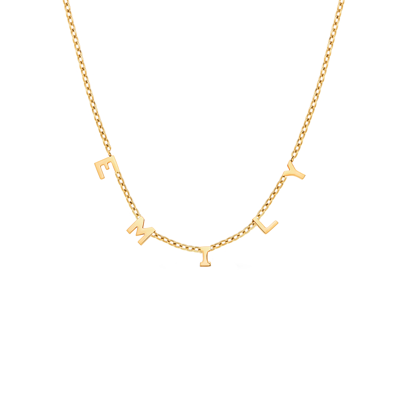 Made Mine Name Necklace - Gold