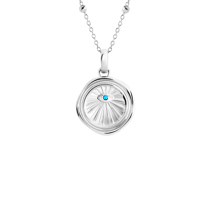 Layering Sphere Chain Necklace (Silver)