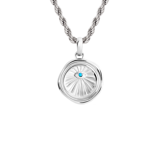 Layering Small Rope Chain Necklace (Silver)